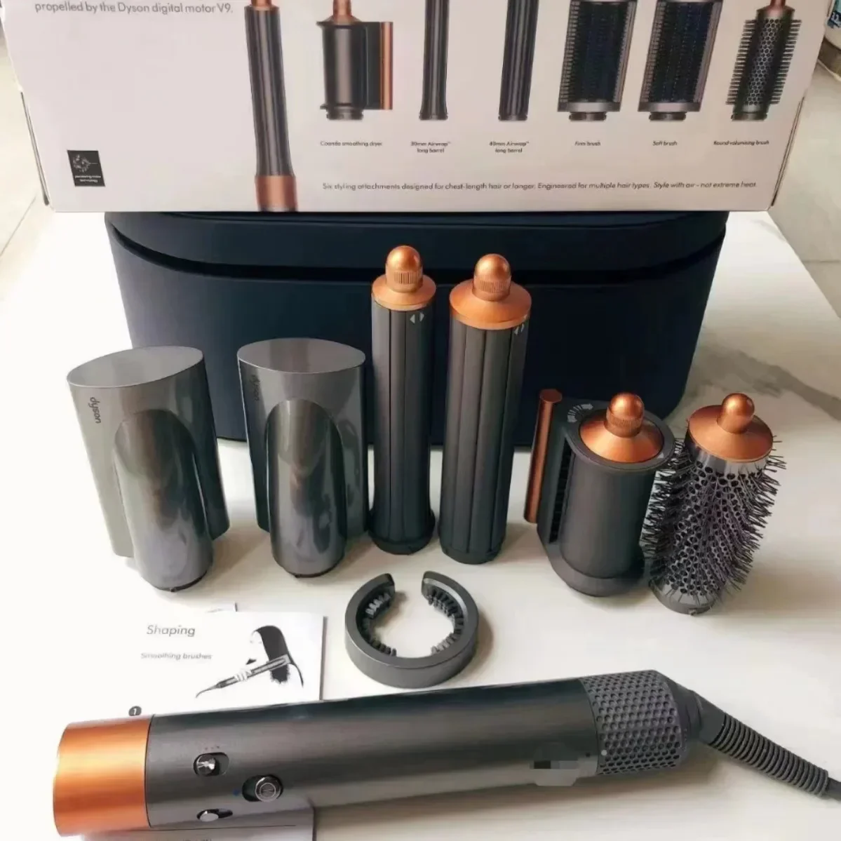 Airwrap Curling Iron Wearing Hair Dryer Hot Comb Air Professional Curling Iron Hair Straightener مكاوي تجعيد الشعر  haarbürste 2