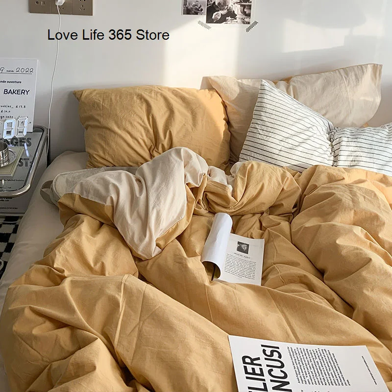 الحلو الأزرق الحب القلب المطبوعة الفراش مجموعة للف...