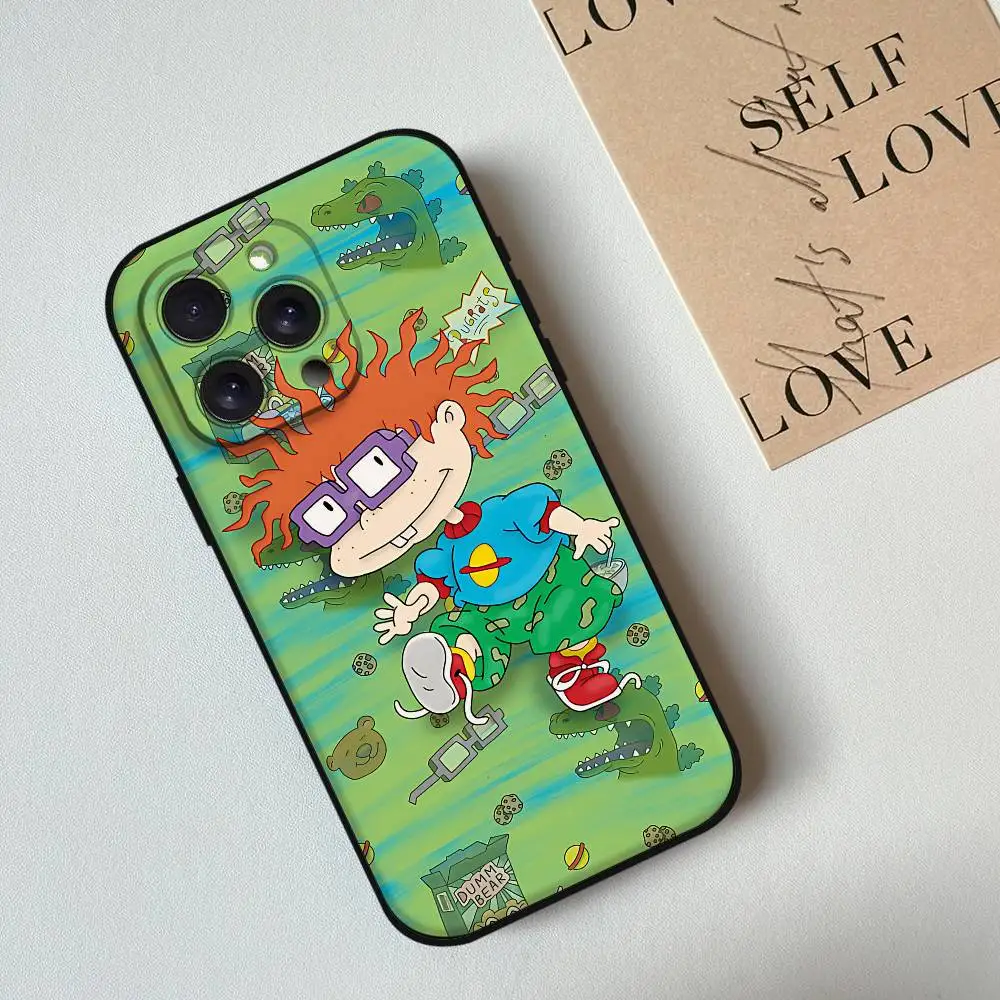 Cartoon Rugrats Anime Soft TPU Phone Case - Skin-Friendly Design