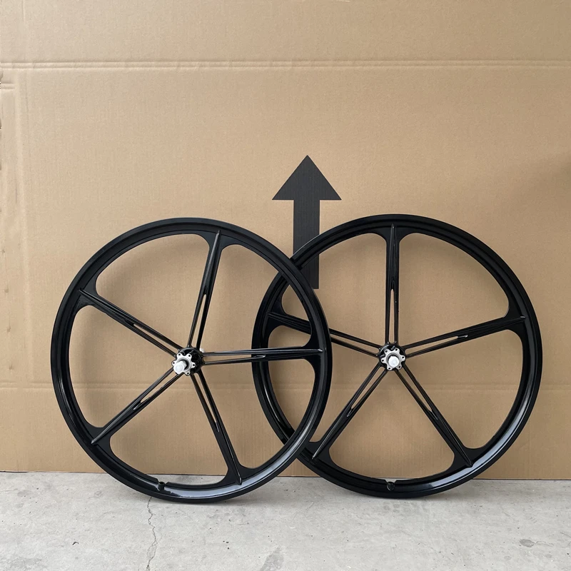 マグネシウムホイール　700C フロント用 Amazon | 700Cホイールセット、5本スポーク自転車ホイールセット