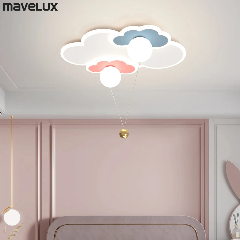 

Creative Balloon Chandelier for Children's Bedroom Study Room Cloud/Aircraft Pendant Light Interior Lighting Indoors Decor Lamps