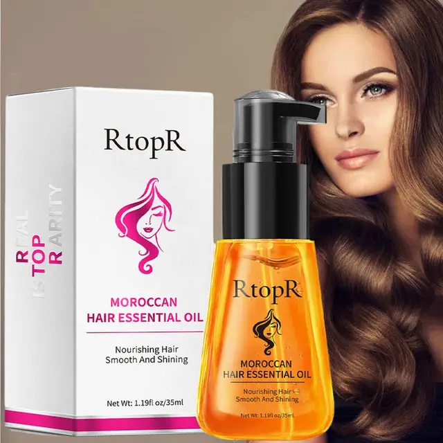 Ätherisches marokkanisches Haaröl, reparierendes, trockenes, geschädigtes Serum, Mischungen, Haarausfall-Prävention, machen die Haarpflege, glänzend, weich, tragbar