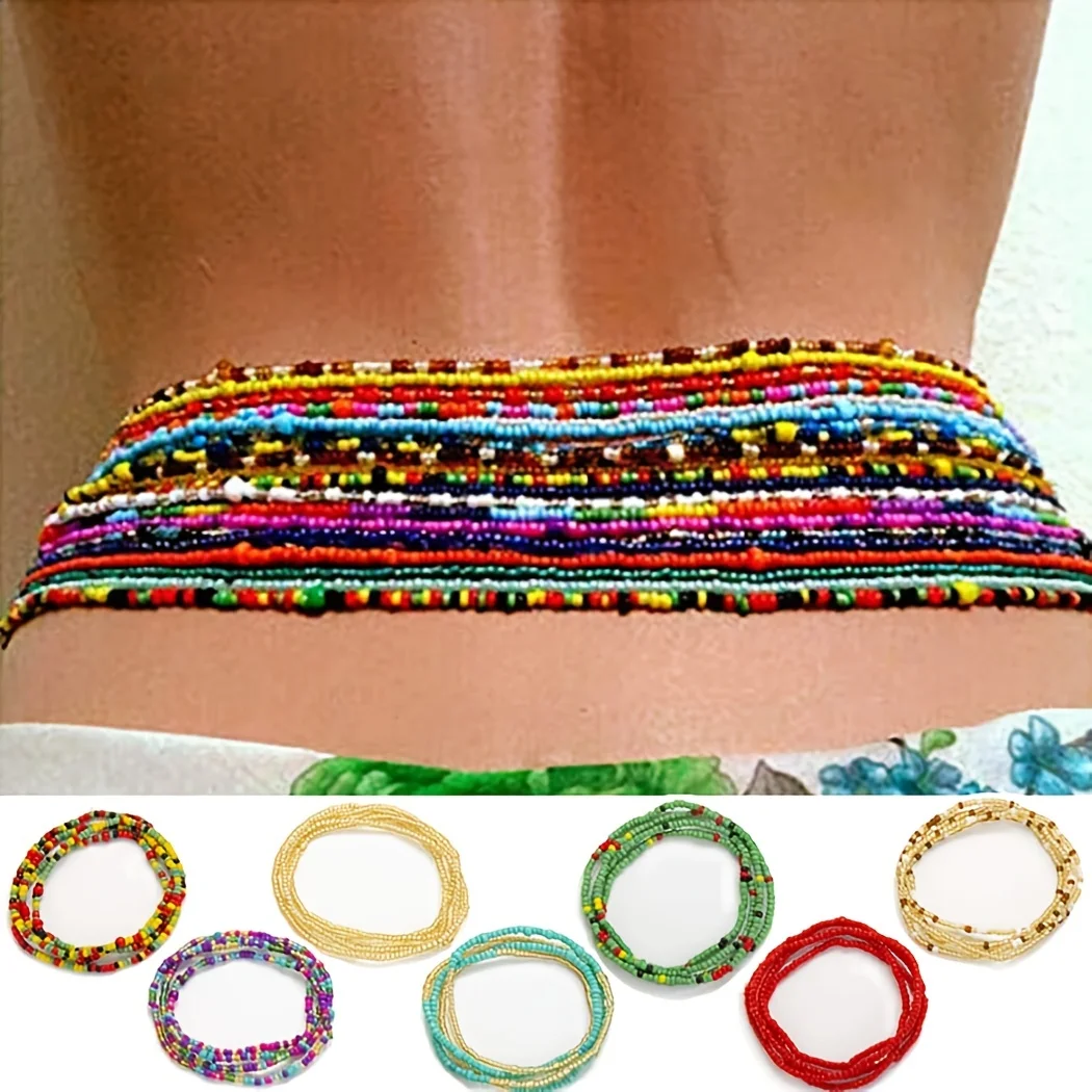 JOLayered Belly Body Beads, Bijoux de taille, Accessoires pour femmes, 1PC