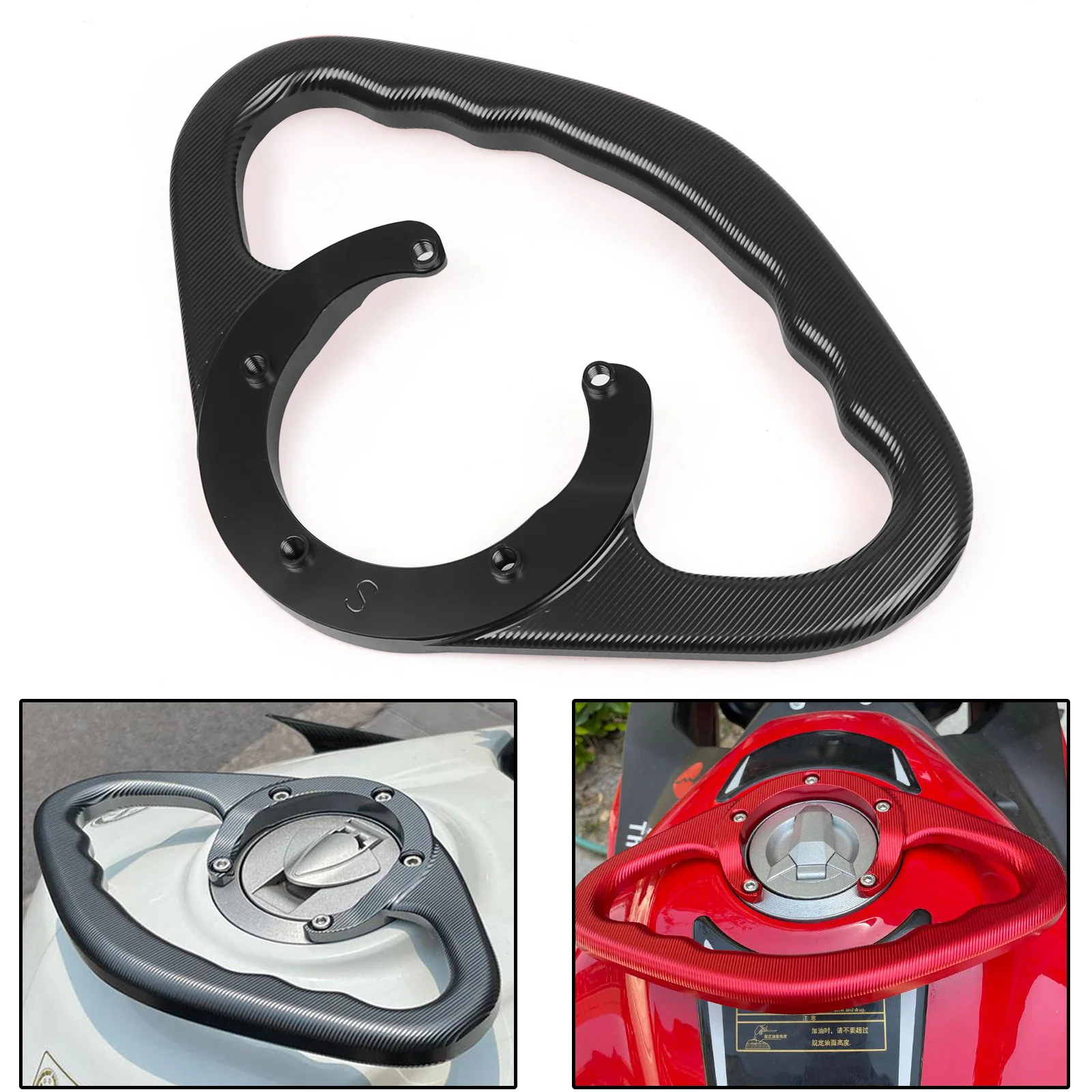 Per Yamaha YZFR6 R1 R3 R25 MT09 MT07 FZ1 FZ6 FZ8 YZF600 MT-03 manopole per passeggeri moto impugnatura per serbatoio maniglie per maniglie bracciolo image_0