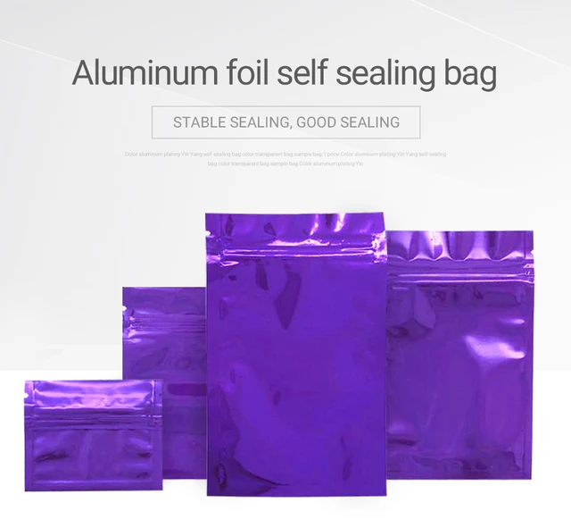 1000 2 Mil 2X4 Zip Chiusura Chiusura Chiusura Poli Sacchetto Cerniera - Foto 8