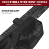 MAGORUI Brass Catcher Quick Mount Release Shell Catcher with Detachable Picatinny Heat Resistant Nylon Mesh for Rifle 6