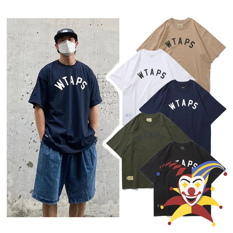 

WTAPS T Shirt Men Women 1:1 Best Quality Summer Style New T-shirt Top Tees