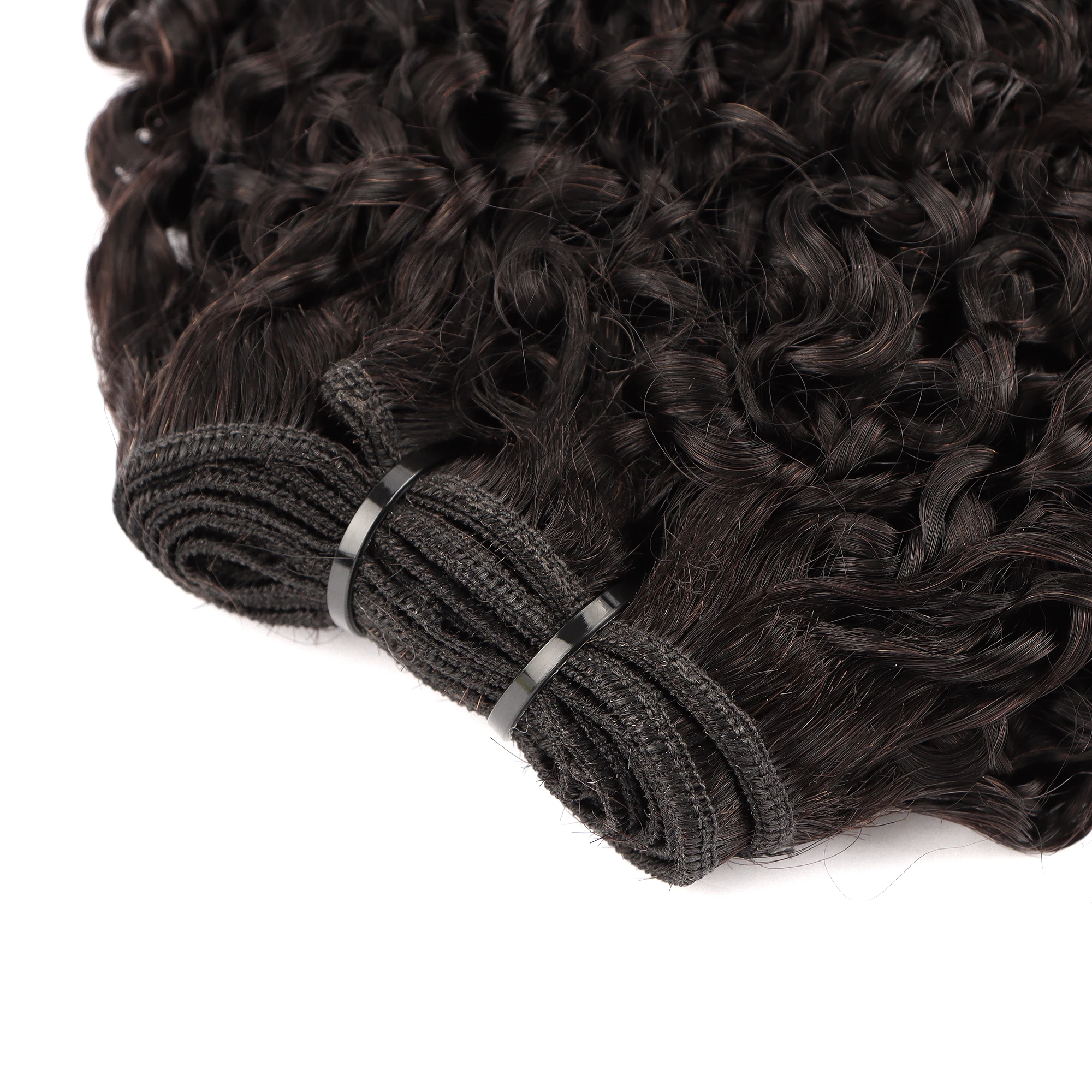 AHVAST pixie curly hair bundles deep wave 100g human hair weft for boho braiding