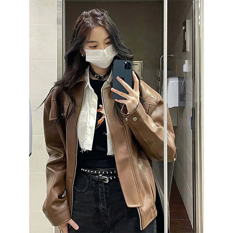 

Korean Style Clothes Fall Clothing Women Corta Vento Winter Clothes for Women Casaco Feminino New in Outerwears Harajuku Jacket