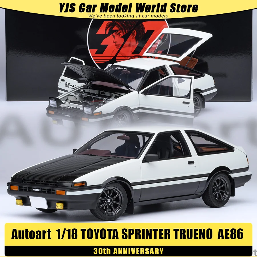 AUTOART 1:18 TOYOTA SPRINTER TRUENO AE86 30th ANNIVERSARY car