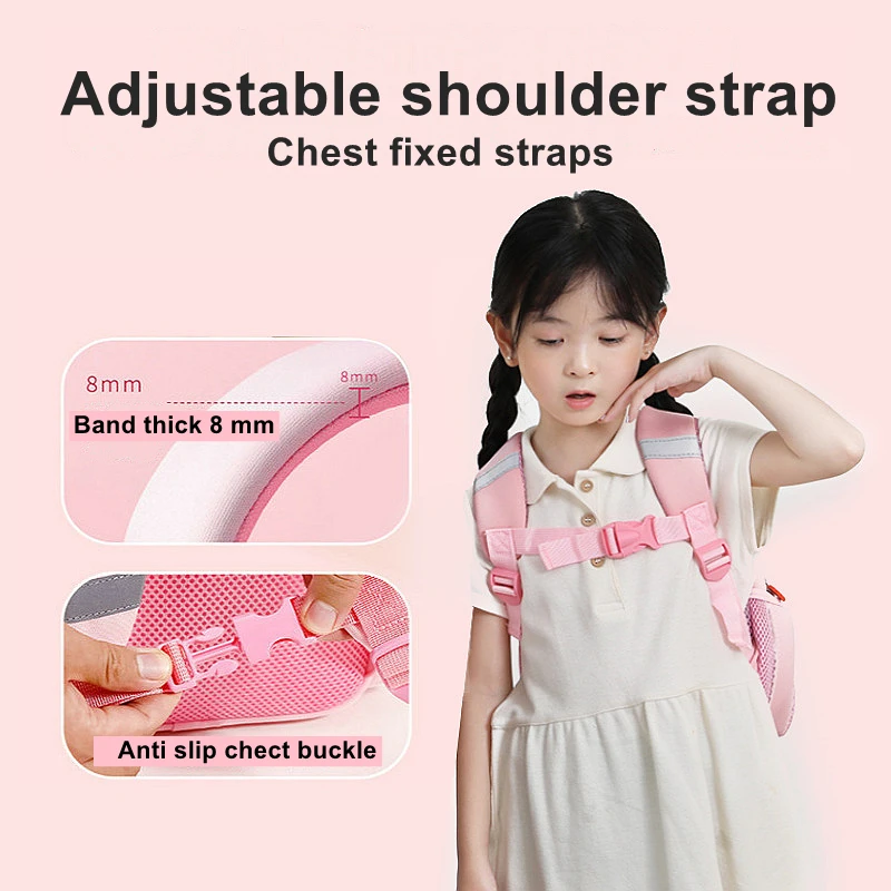 Kids Backpack Children School Bags for Boys Girls Cute Animal School Backpack Waterproof Primary Book Bag Mochila Infantil - 4