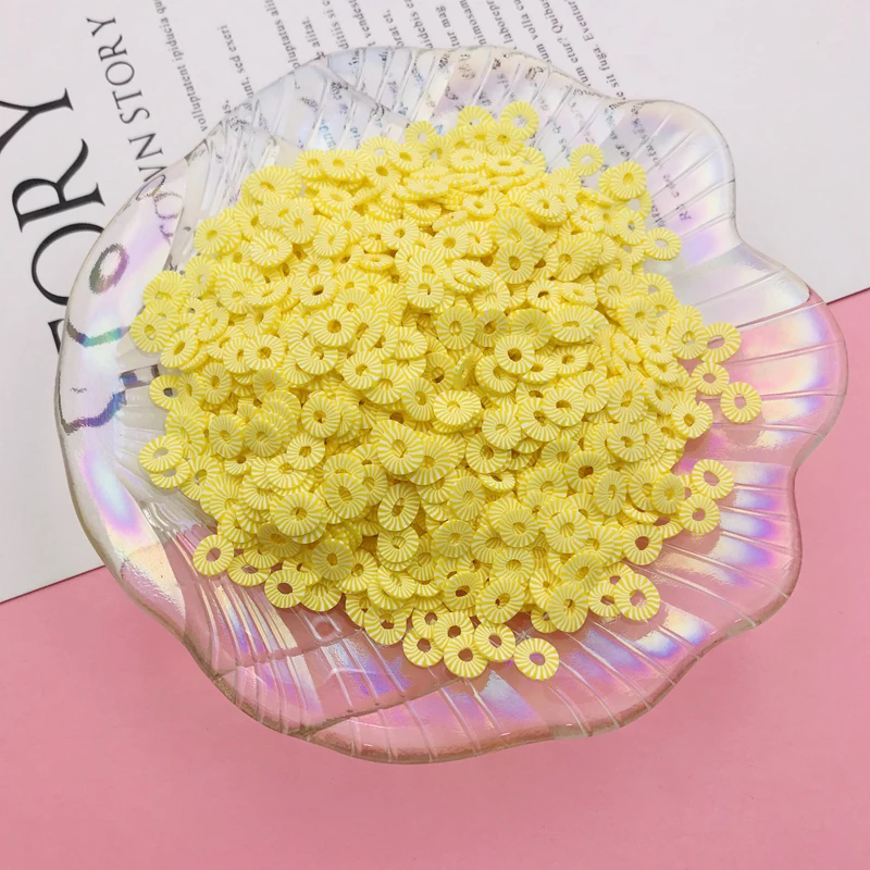 Clay Tools 50g/lot Clay Avocado Slice Fruit Sprinkles for Tumbler Shaker Filling Crafts Making Phone Deco DIY