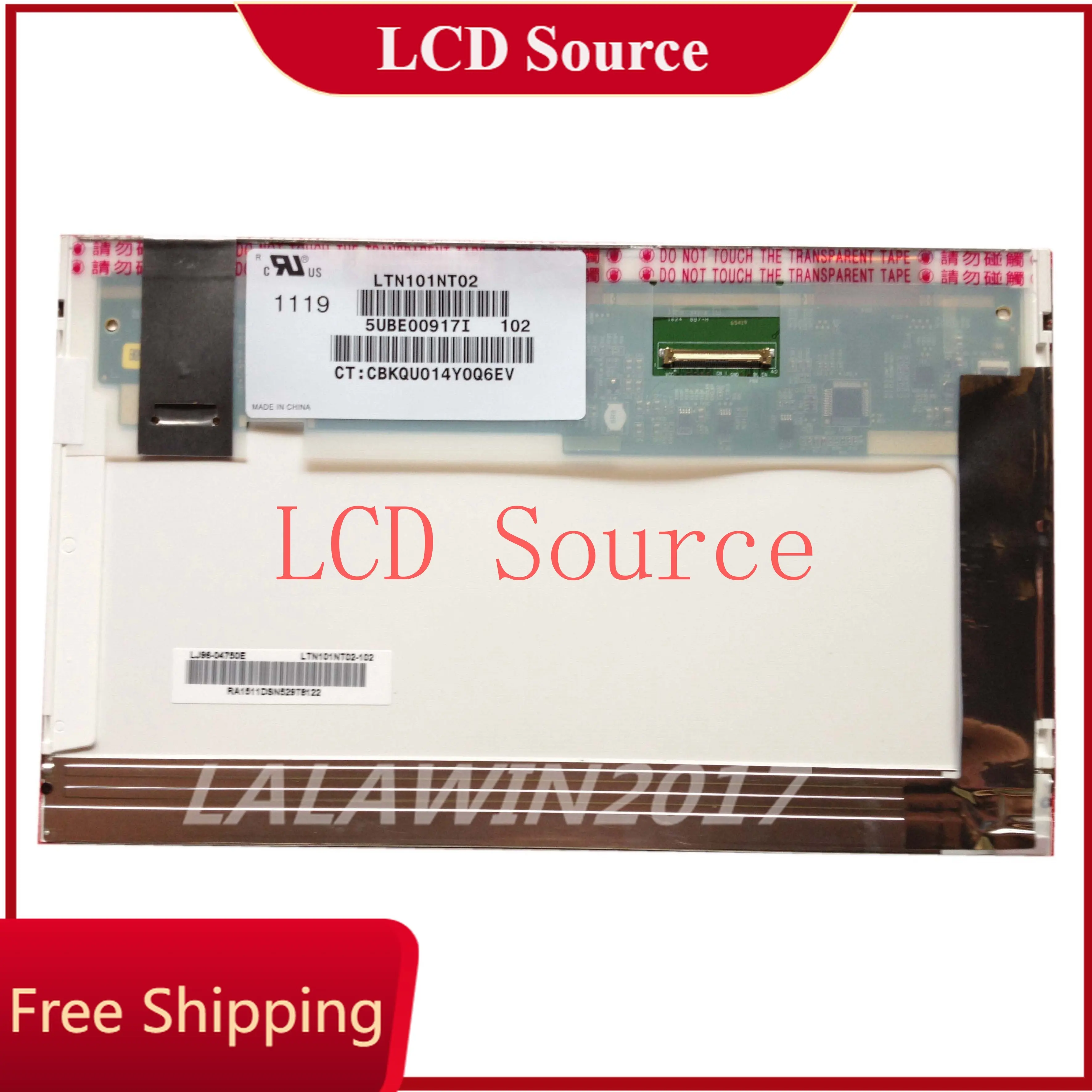 

LTN101NT02 fit N101L6-L0A BT101IW01 BT101IW02 V.0 CLAA101NB01A N101LGE-L11 L21