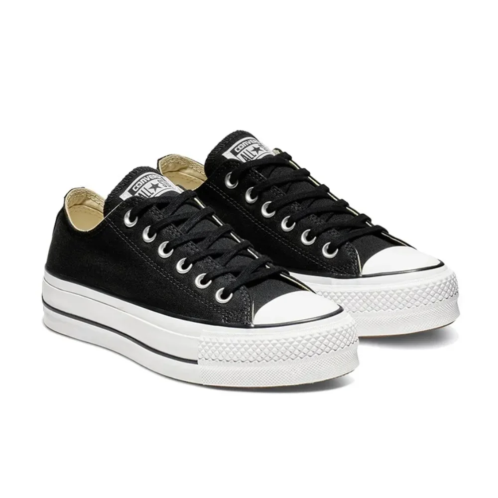Description Picture 6 of itemConverse White All Star Lift Women's Low Top Canvas Shoes Lightweight Height Increasing Wearable Casual Shoes