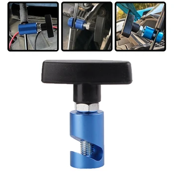 Supporto per cofano per auto in alluminio Tronco Pressione dell'aria Antiscivolo Copertura del motore Supporto per sollevamento Asta di fissaggio Morsetto di supporto per sollevamento Strumento per auto