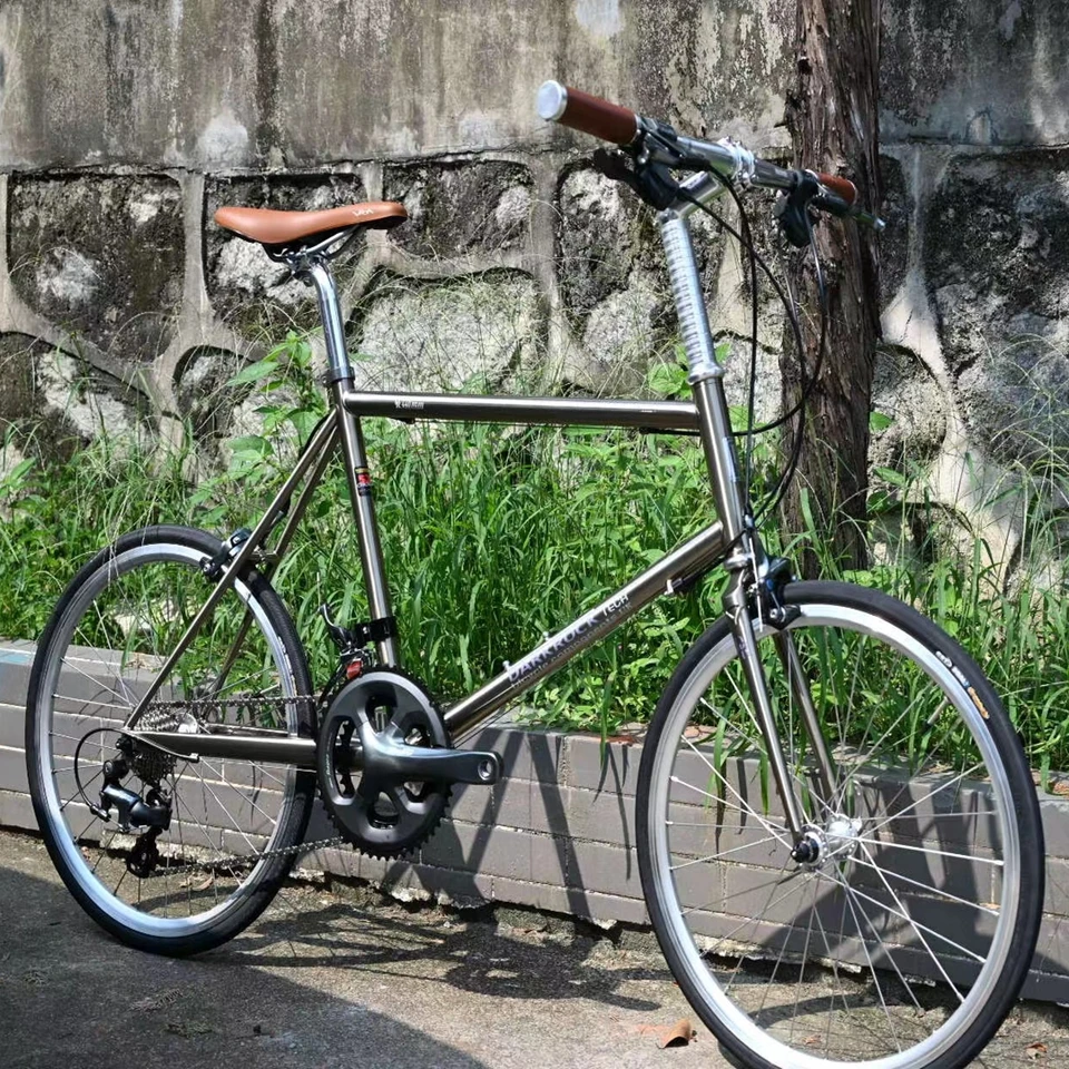 DARKROCK Reynolds 520 Minivelo Bike Frame Fork 22