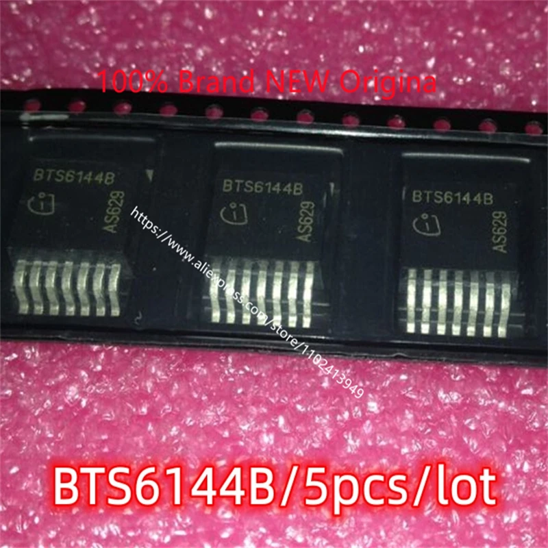 

5pcs/lot New original BTS6144B distribution switch load driver IC TO263/7-pin patch