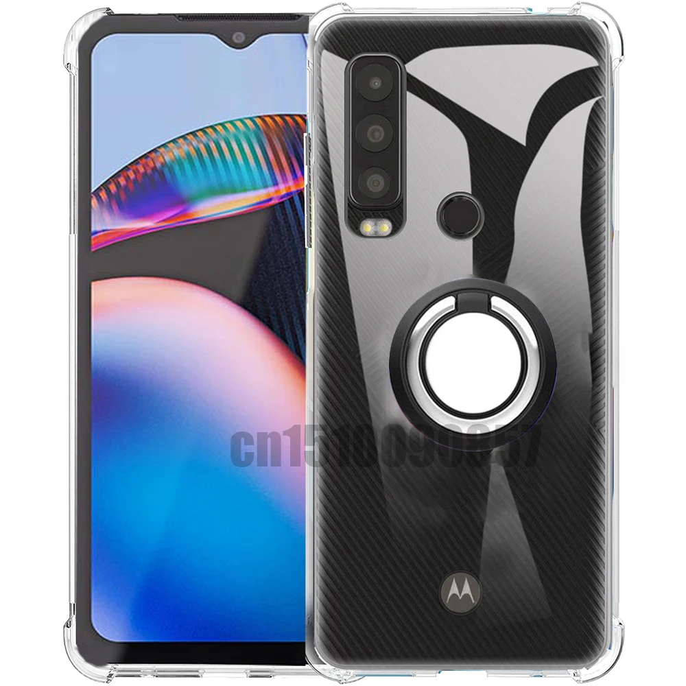 Amazon Motorola One Back Cover Ring Holder Case For CAT S75 5G