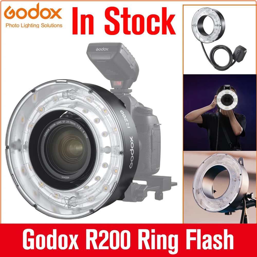 Macro Ring Flash Light Godox Godox R200 Ring Flash Godox Ad200pro