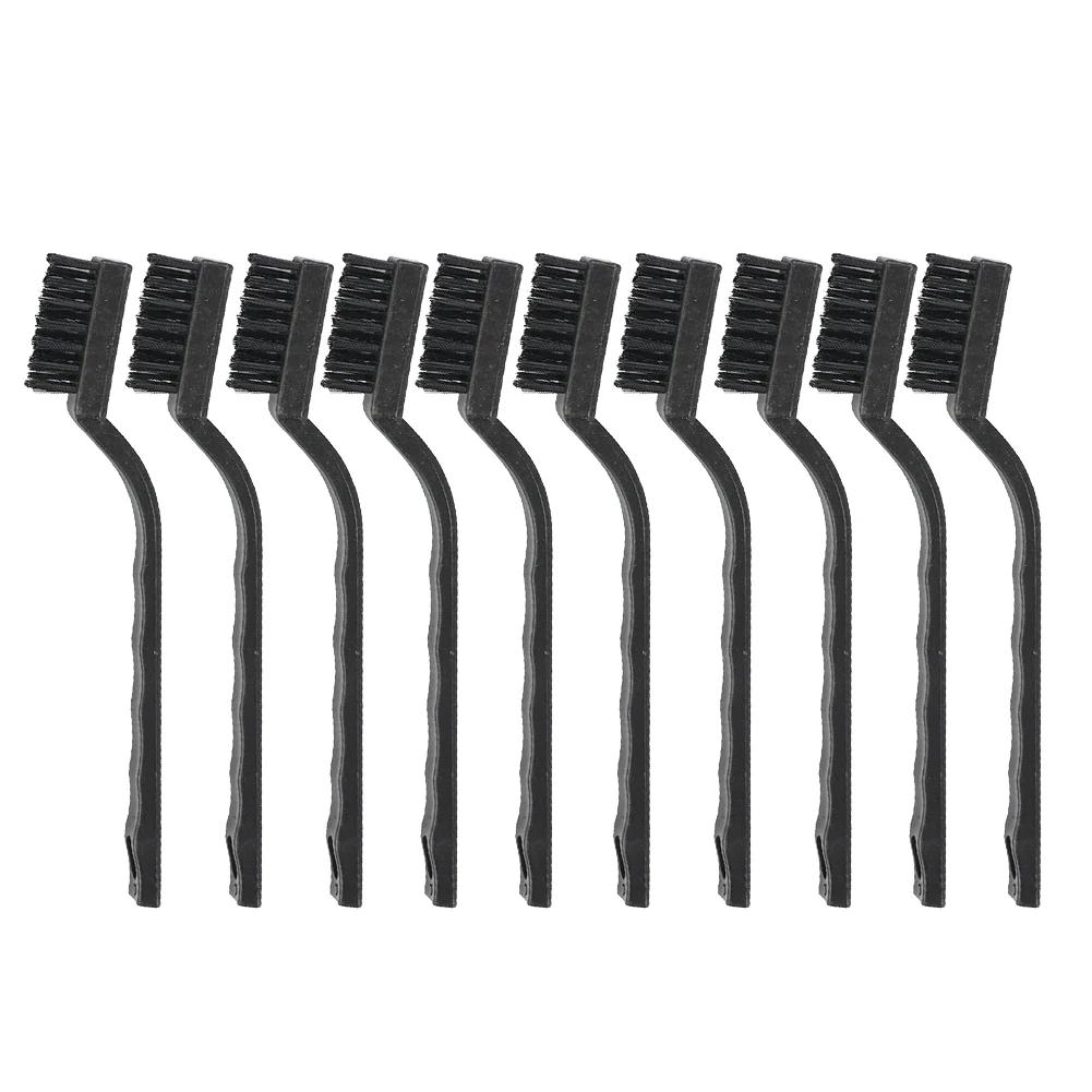 

10pcs 7-Inch Nylon Brush Cleaning Brush Rust Removal Industrial Brush Stationery Brush Cleaning Tool Toothbrush Hand Tools