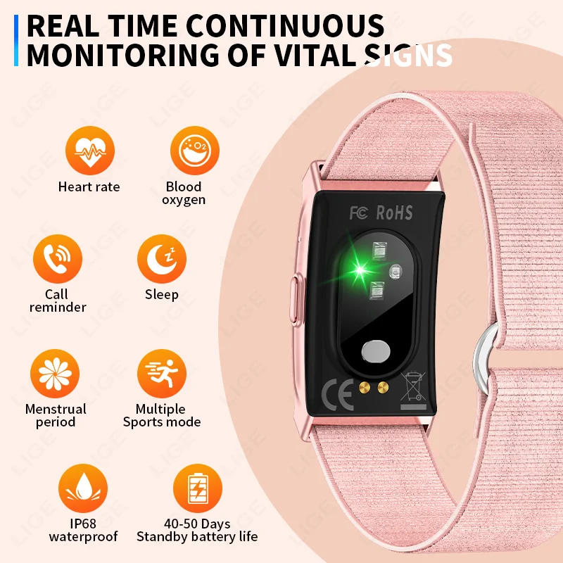 새로운 무화면 스마트워치 남성용 스포츠 아웃도어 피트니스 심박수 모니터 IP68 방수 안드로이드 IOS 2026용 신형 스마트워치