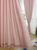 Living Room Curtains 1PC Light Luxury Pink Princess Style 3