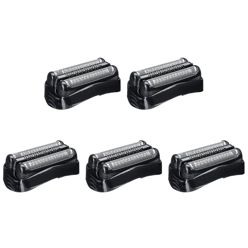 

5PCS 21B Shaver Replacement Head Accessories Knife Net Membrane For Braun Series 3 Electric Razors 301S 310S 320S 3000S
