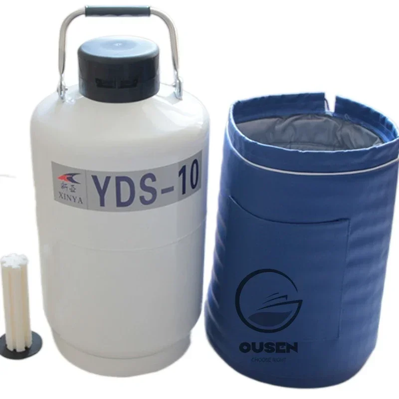 

10/20L Liquid Nitrogen Container Cryogenic Tank Dewar Liquid Nitrogen Container with Liquid Nitrogen Tank YDS-10