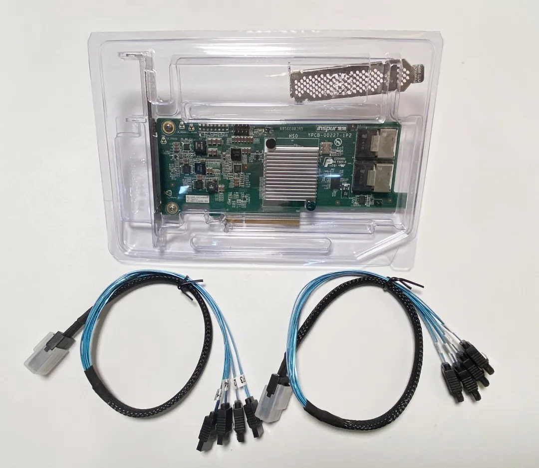 Inspur 92078i Yzca00227101 Modo it = Lsi Sas2208 gb s Hba Fwp20 Pci-e 3.0 Zfs Nas Unraid Controller Card Mais Cabo Sata