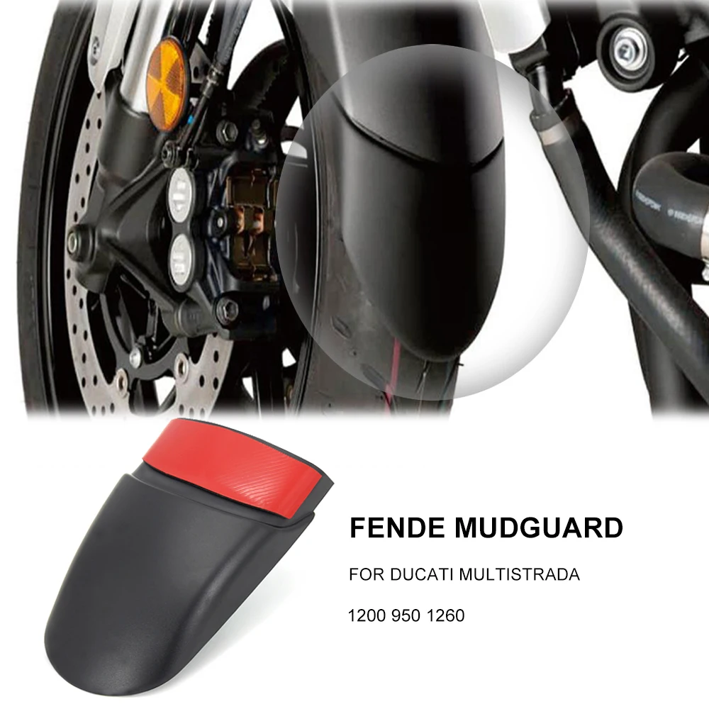 

Мотоцикл для DUCATI MULTISTRADA 1200 950 1260, переднее крыло, брызговик, задний удлинитель