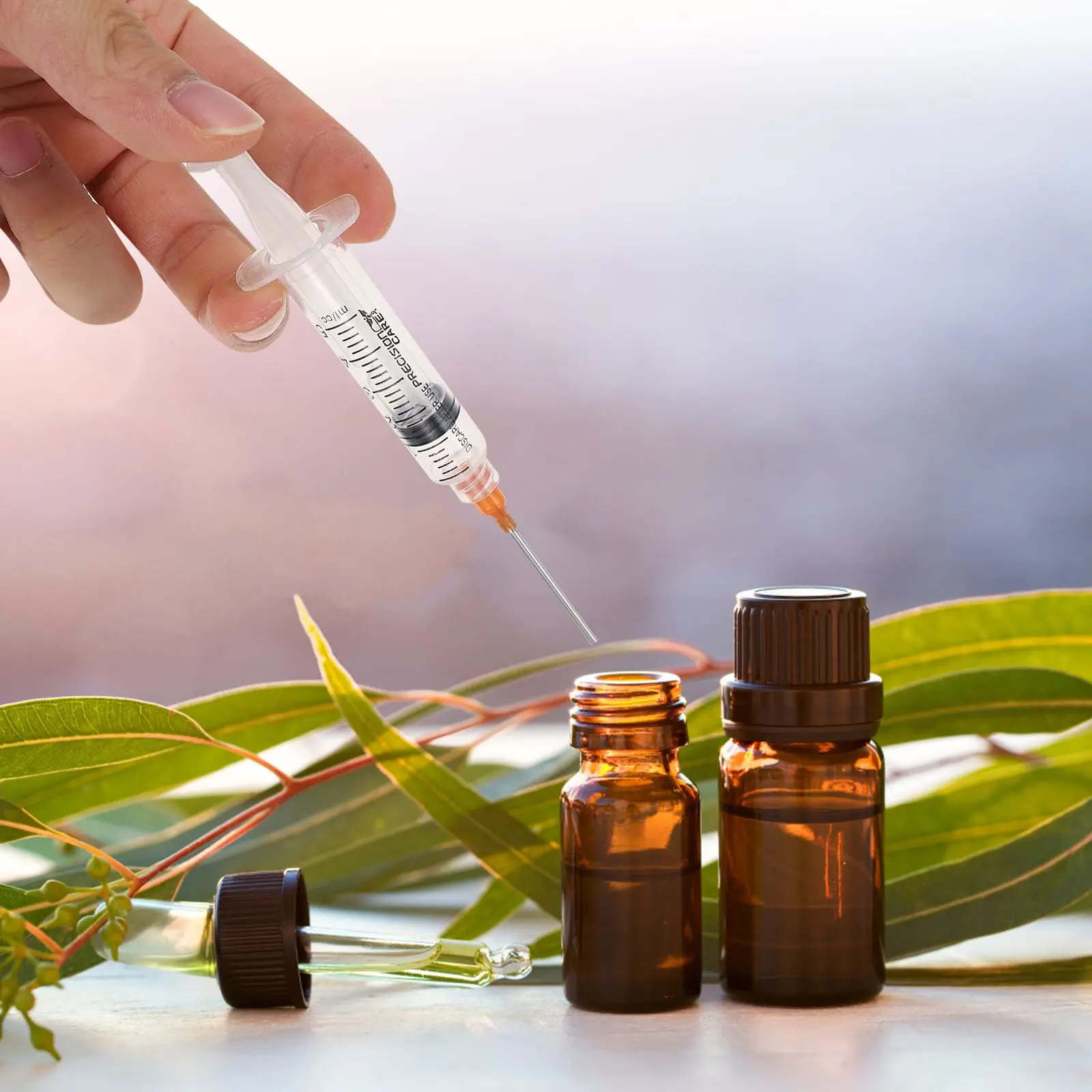 30 Pcs Essential Oil Sub Package Tool Perfume Package Syringe Cosmetics Sub Packing Tool Refillable Bottles Skin Care