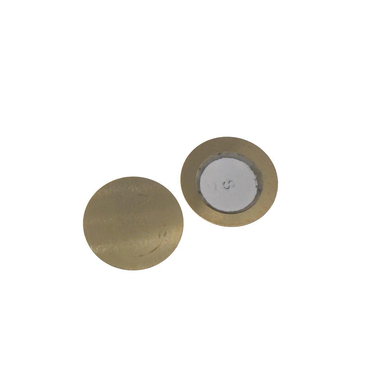 20pcs Assorted Size Piezoelectric Buzzer Discs for Sound and Sensor Applications