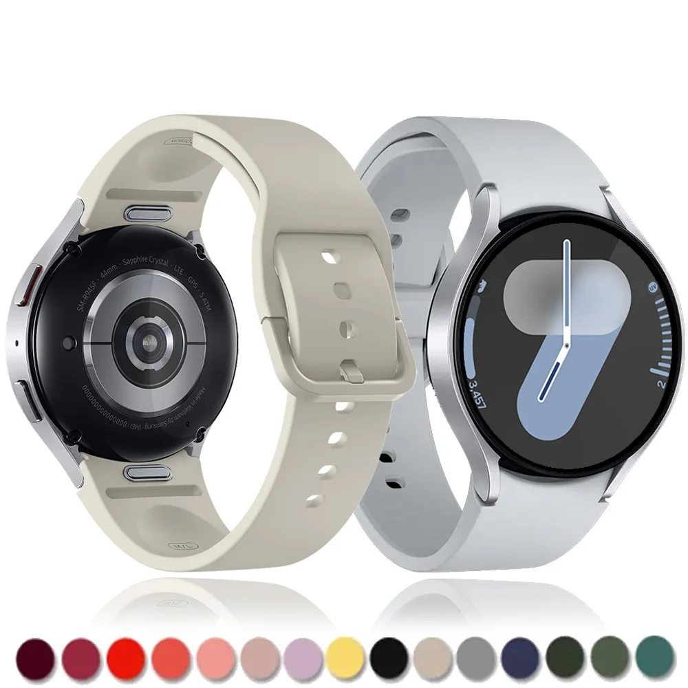 Sport Silicone Watch Band - 20mm Strap