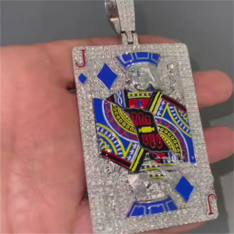 Custom Rapper Jewelry Hip Hop Vs Moissanite Lab Grown Diamond