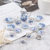 Mini Ceramic Tea Set for Dollhouse 5