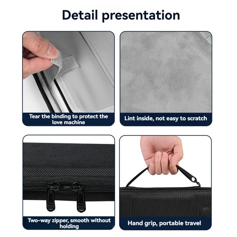 For ASUS ROG ALLY Storage Bag Professional Cover Shockproof Travel Carrying Case For ASUS ROG ALLY Accessorie Grey