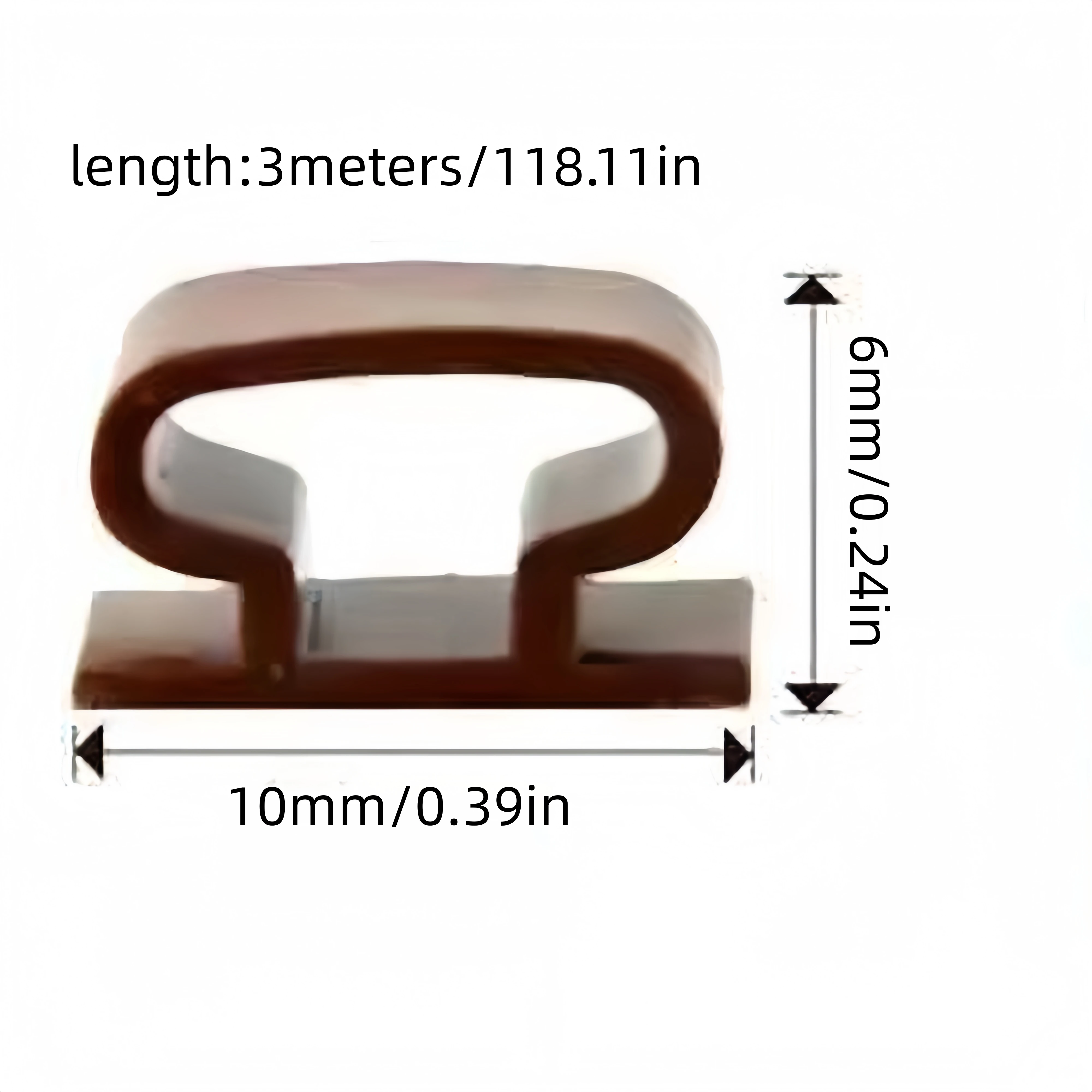 Durable Waterproof Self-Adhesive Door Seal Strip - Soundproofing, Easy Installation, Home Decor Enhancement