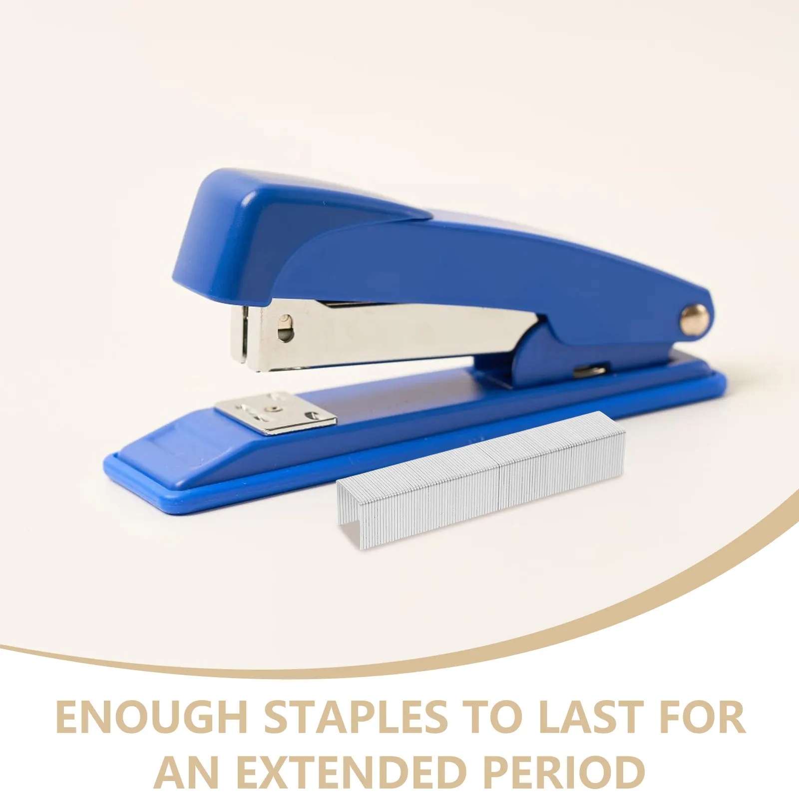 1000Pcs 스테이플 네일 사무실 학교 용지 바인딩 리필용 헤비 듀티 스틸 스테이플 범용 금속 시트 고정 파일 용지