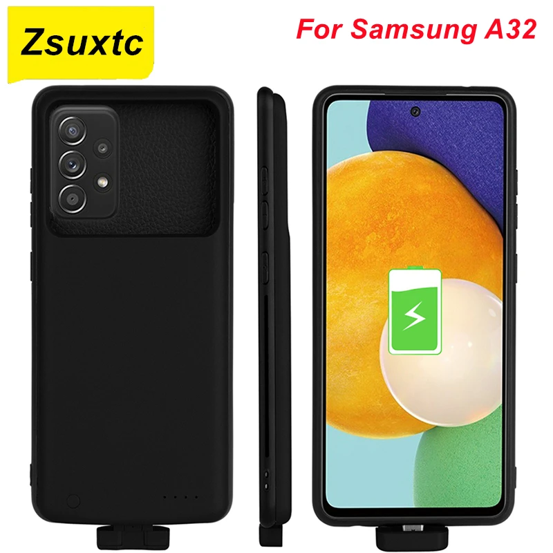 5000Mah Battery Charger Case For Samsung Galaxy A32 Power Case A32 4G 5G Power Bank Cover Smart For Samsung A32 Battery Case