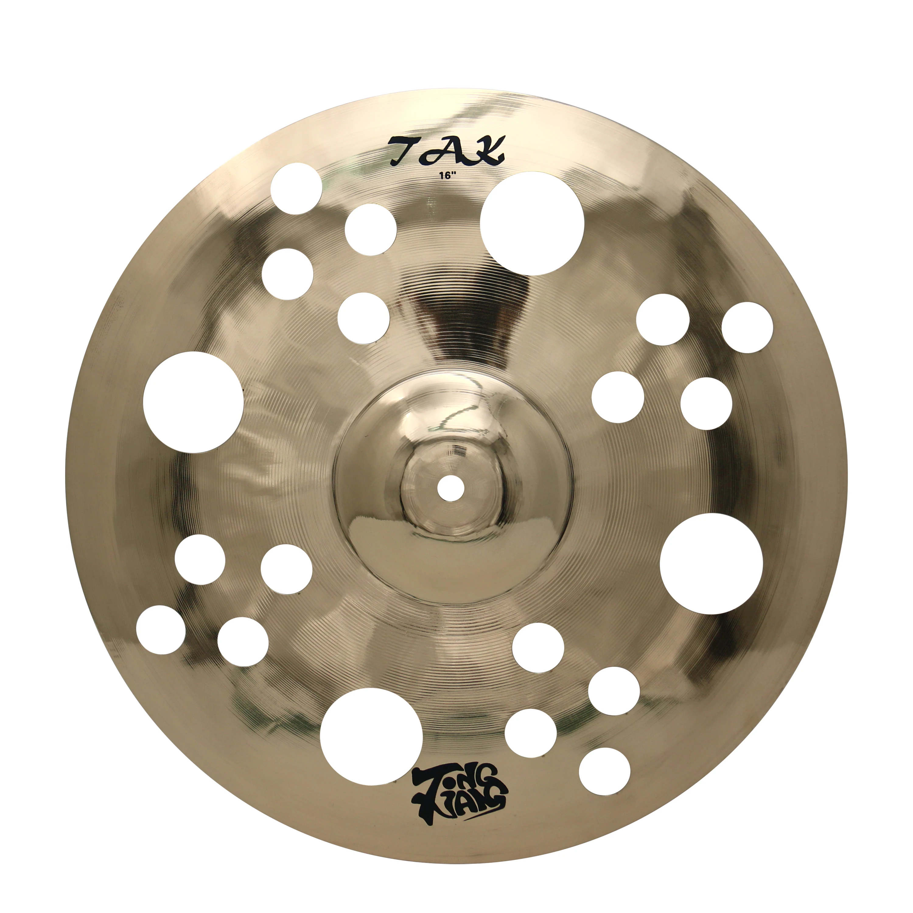 TAK series 16inch handmade B20 crash cymbal For Drums