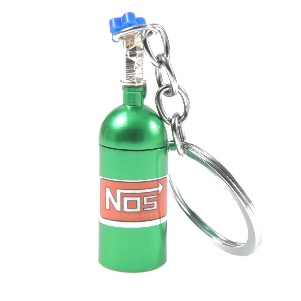 Nitrous Oxide Bottle Key Chain Keychain Keyring Stash Pill