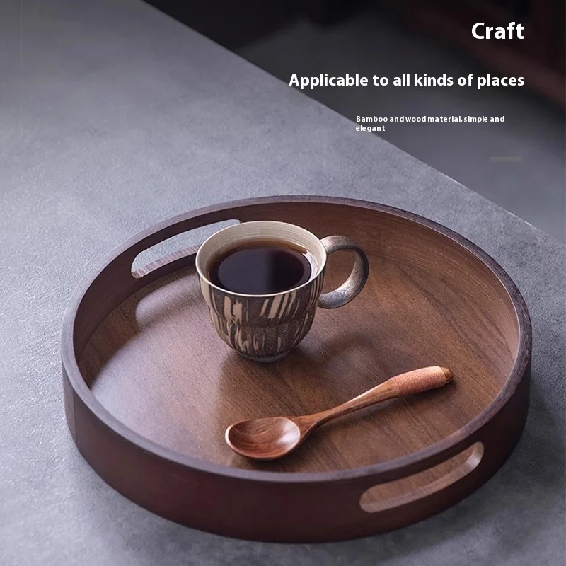 Gianxi Round Bamboo Tea Tray 4