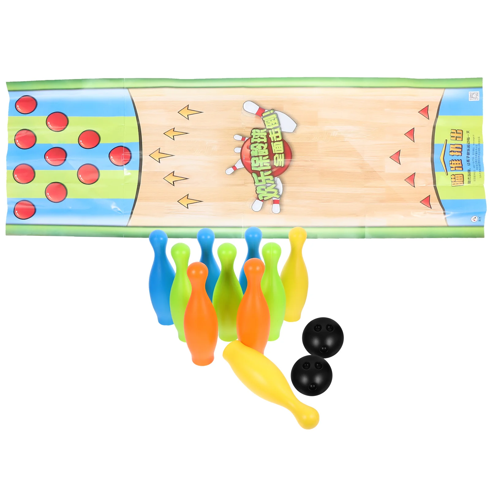 

Children's Bowling Toys Kids Plastic Ball Balls Pin Parent-child