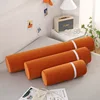 Cervical Neck Roll Memory Foam Pillow Bolster Pillow Round Neck Pillows Support for Sleeping Bolster Pillow for Bed Legs Back 6