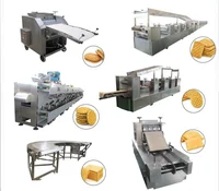Machine automatique de fabrication de biscuits, équipement de boulangerie, remplissage de confiture, ligne de production de biscuits remplis 5