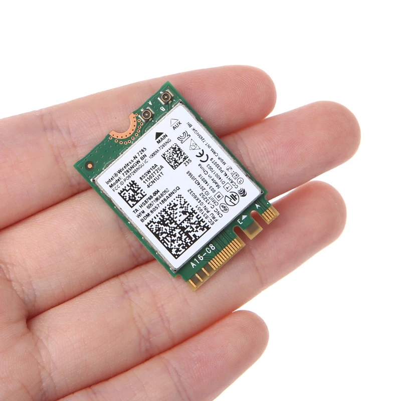 

7265NGW Wi-Fi карта, двухдиапазонная сетевая карта 2 5Ghz BT 4,0 WiFi NGFF Wireless-N, поддержка сетевой карты для Windows 7