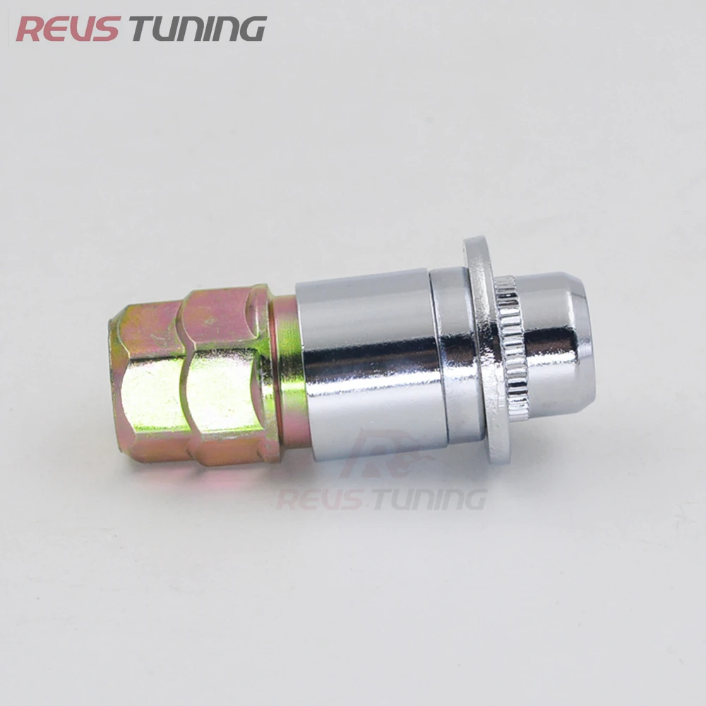 4PCS Chrome M12 1.5 37mm Steel Car Wheel Lock Nuts For Toyota