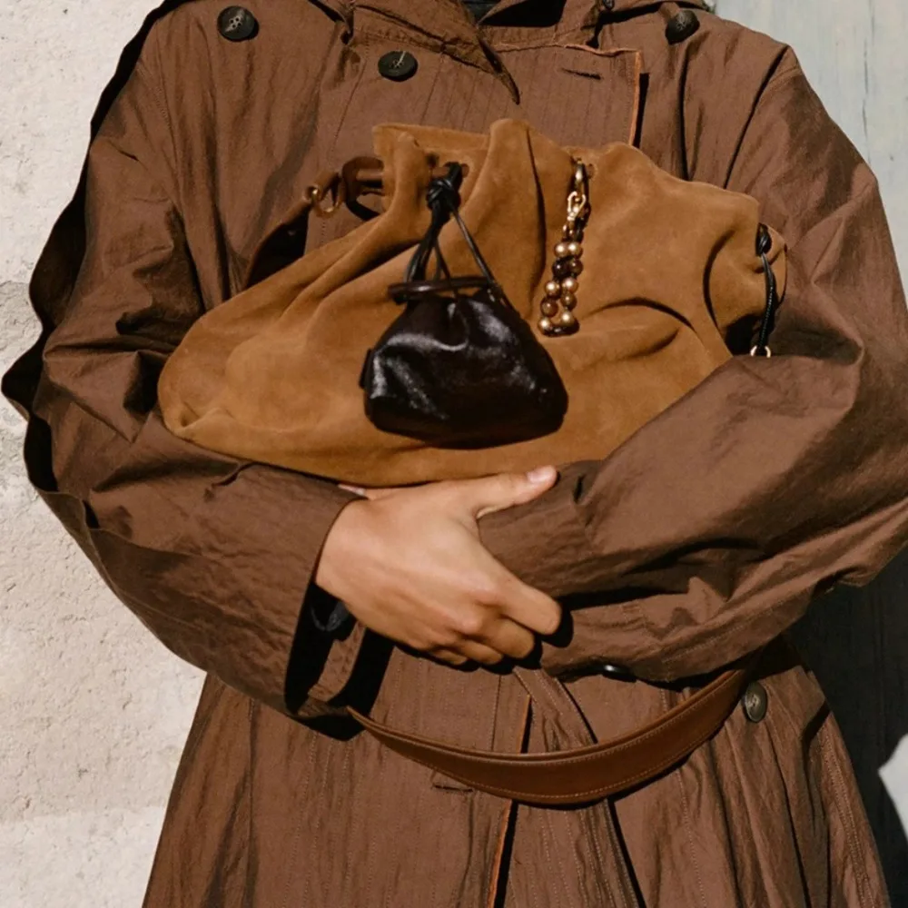 حقيبة يد جديدة على الطراز الصيني، مزينة بملحقات زخ...