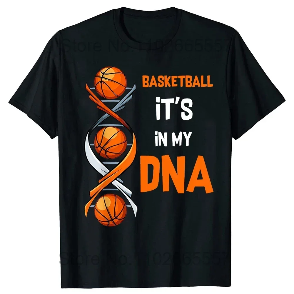 

Chic men's basketball heartbeat T-shirt, fun short sleeves, stylish graphic top, birthday gift, breathable for sports lovers