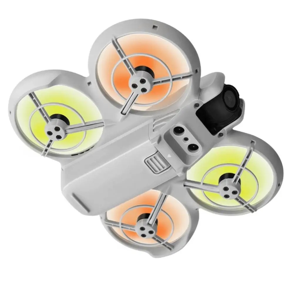 Hélices de drone roses en lot de 2 paires, compatibles DJI Mavic Mini, assurant une performance stable.